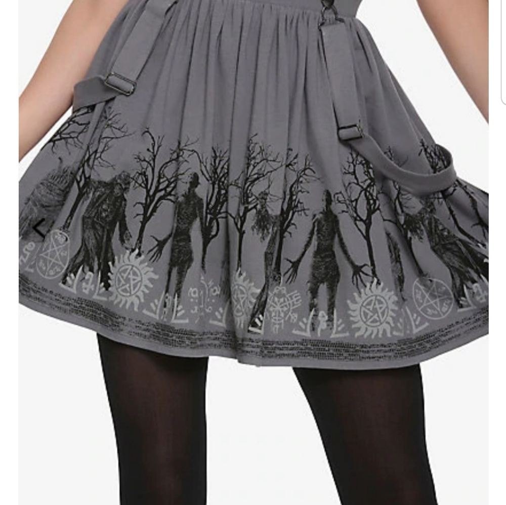 Supernatural suspender monsters skirt lg